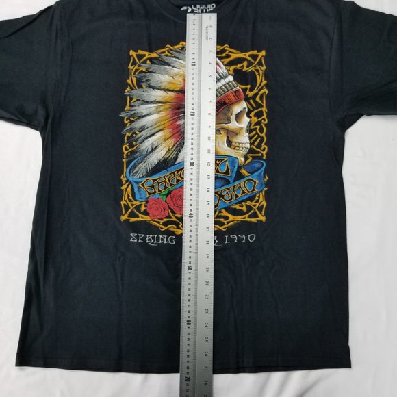 Grateful Dead Spring Tour 1990 Licensed T-Shirt - Picture 5 of 6